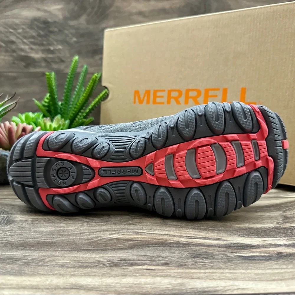 NIB Merrell Crosslander Vent Hiker Sneaker Gray Castle Rock Cayenne - Picture 9 of 15